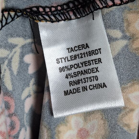 Womens Dress Medium Boho‎ Hippie Retro Peasant Floral Paisley Festival Bloomcore - Picture 6 of 7